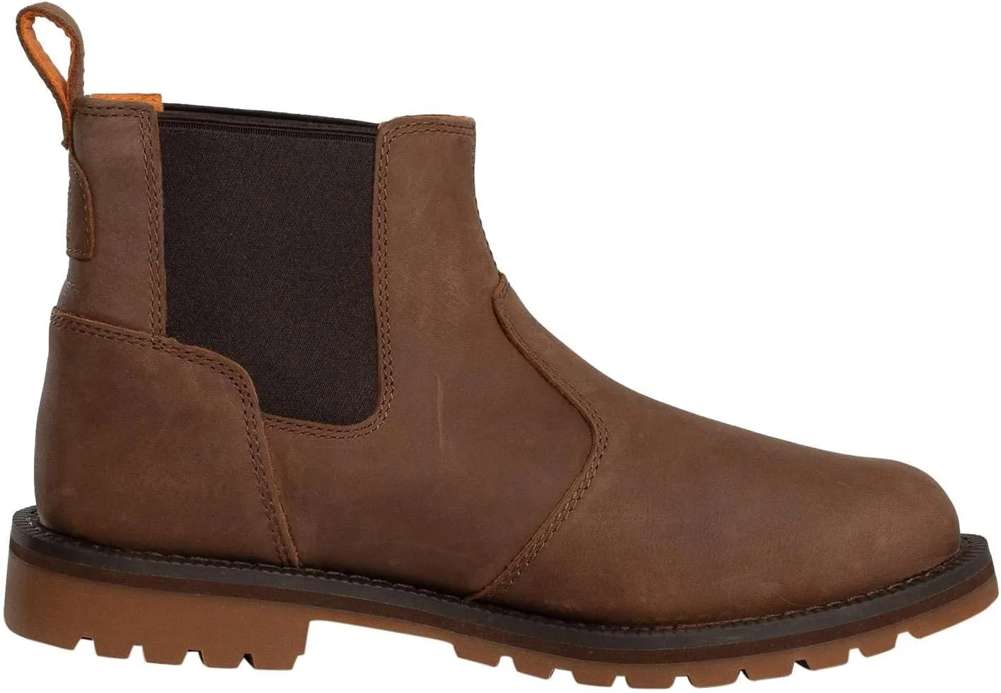 Мужские кожаные ботинки Timberland Redwood Falls Chelsea, размер M, коричневый — фото 3
