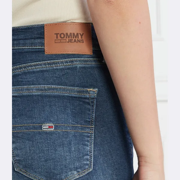 Джинсы скинни Nora Mr SKN середина рассмеялась Tommy Hilfiger, синий — фото 4