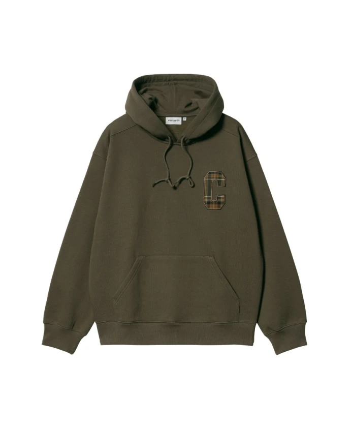 

Толстовка Hooded Wiles Carhartt Wip, зеленый