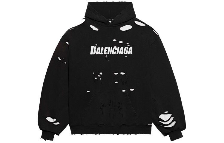 

Толстовка мужская черная Balenciaga, черный