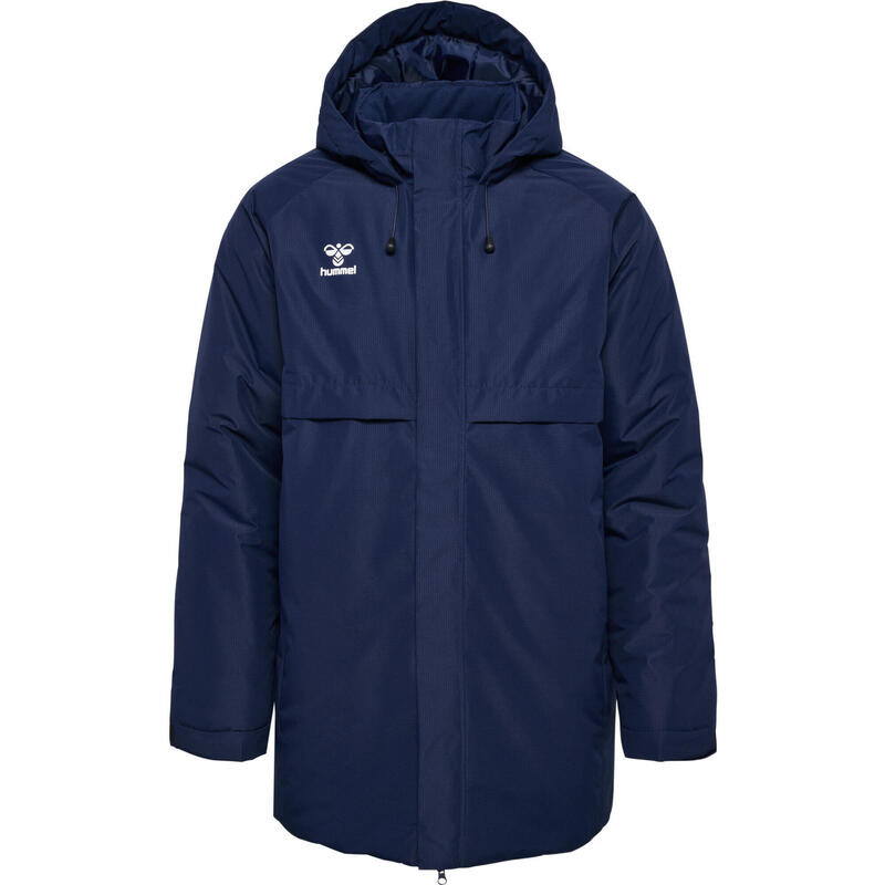 

Hmlgo Parka Jacket Мужская мультиспортивная куртка из переработанной ткани HUMMEL, цвет blau