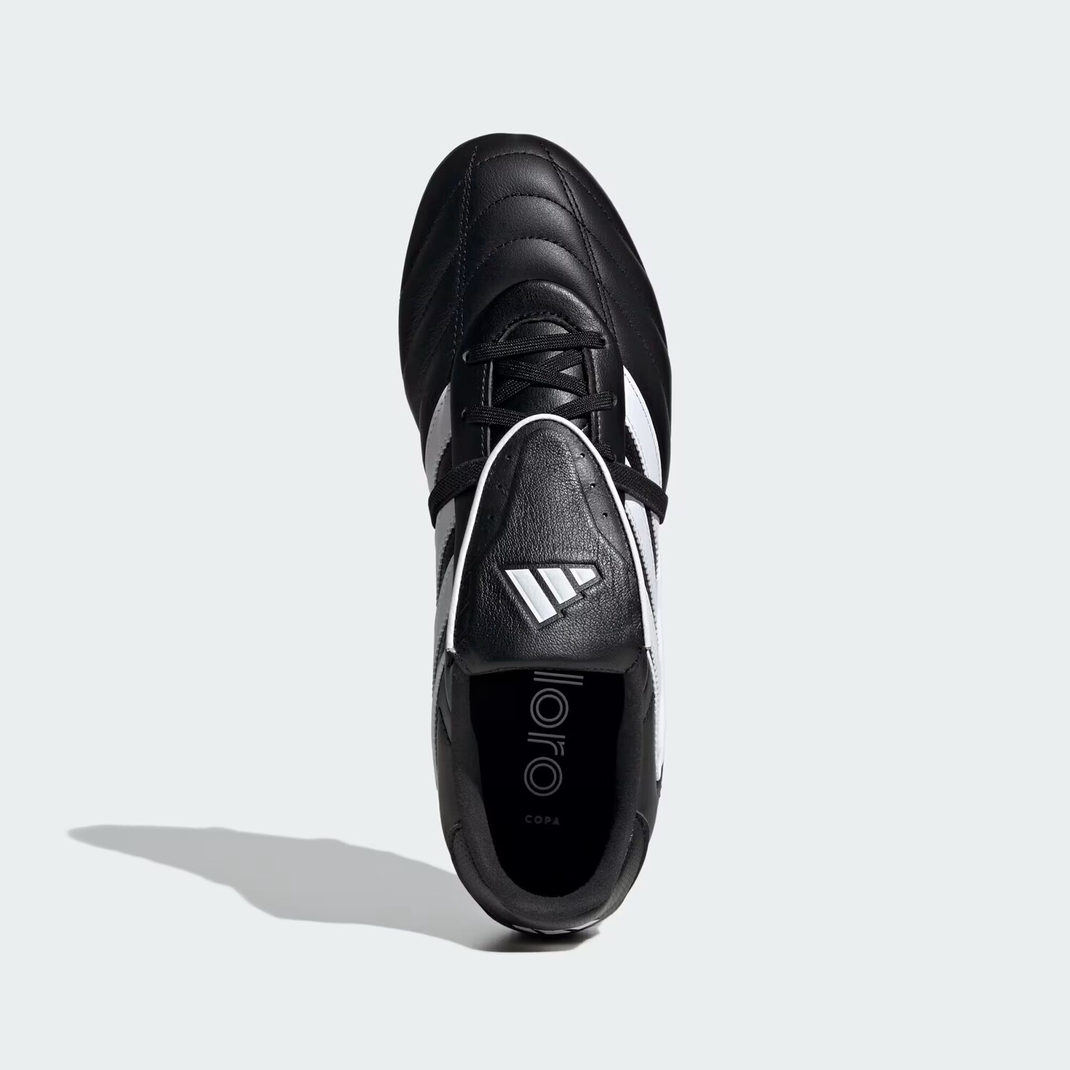 Футбольные бутсы для твердого грунта Copa Gloro II Adidas, цвет Core Black/Cloud White/Cloud White — фото 3
