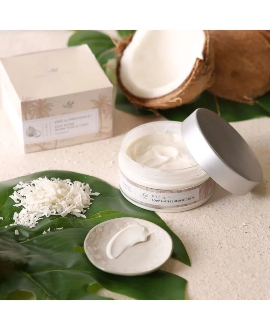 Масло для тела Pre de Provence, обогащенное маслом ши, 190 мл, ландыш European Soaps, Coconut — фото 3