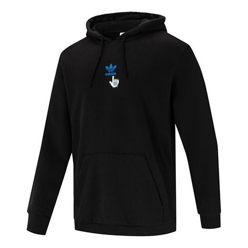 

Толстовка adidas originals logo Printing Sports Black, черный