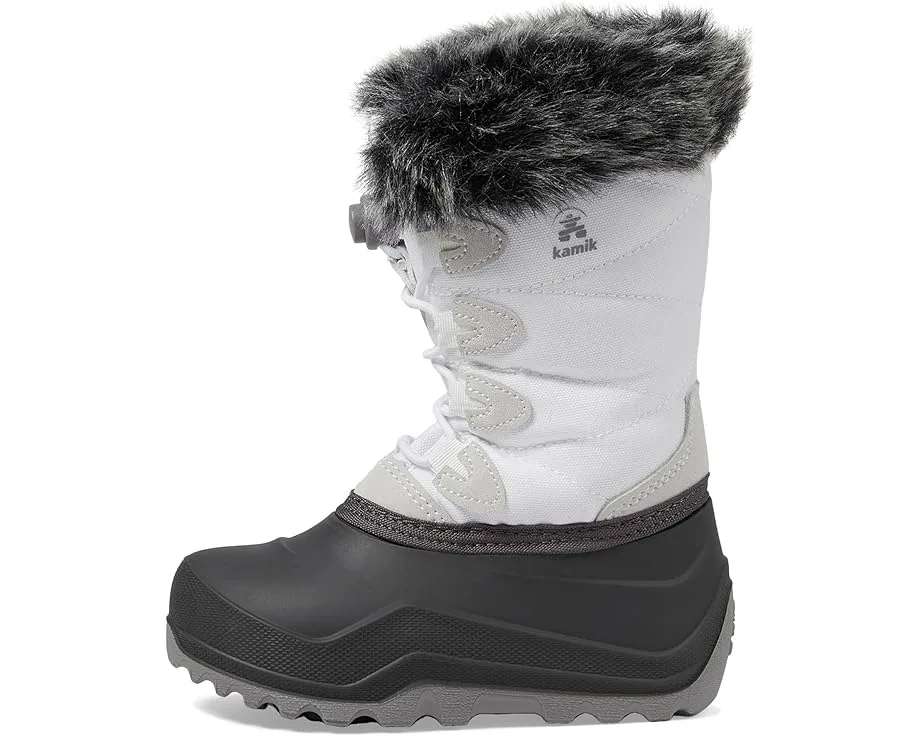 Ботинки Kamik Kids Snowangel (Toddler/Little Kid/Big Kid), White/Black Sole — фото 4