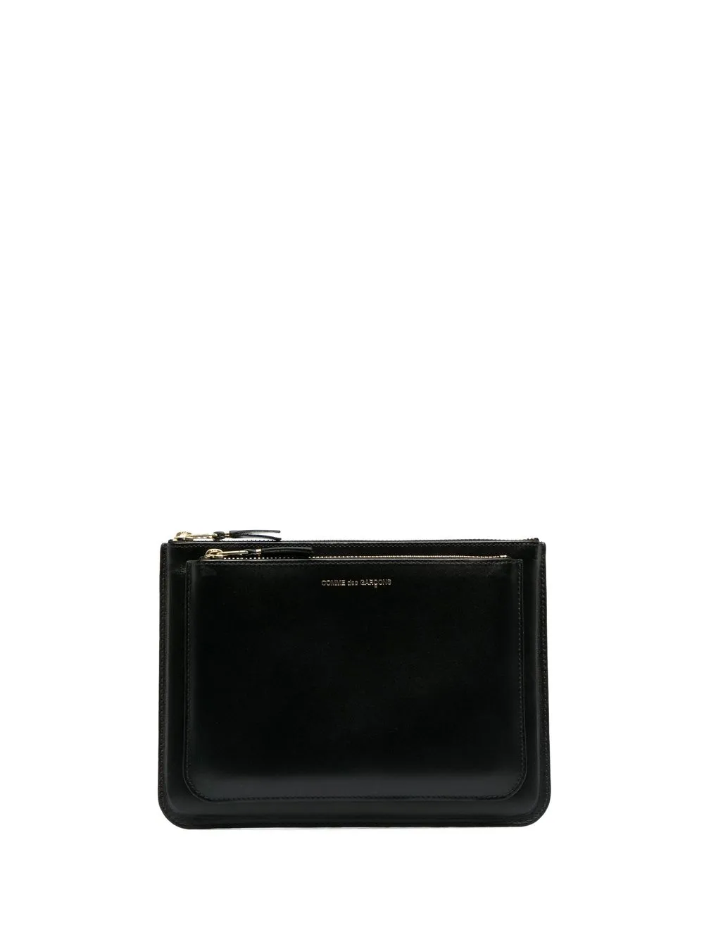 

Кошелек на молнии с карманами Comme Des Garçons Wallet, черный