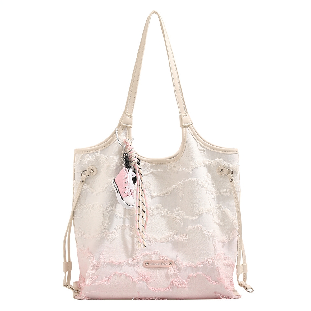 

PAYOT Холщовая сумка через плечо женская градиентная pink, Розовый, PAYOT Холщовая сумка через плечо женская градиентная pink