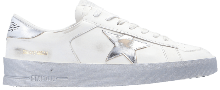 

Кроссовки Golden Goose Stardan 'White Silver', белый