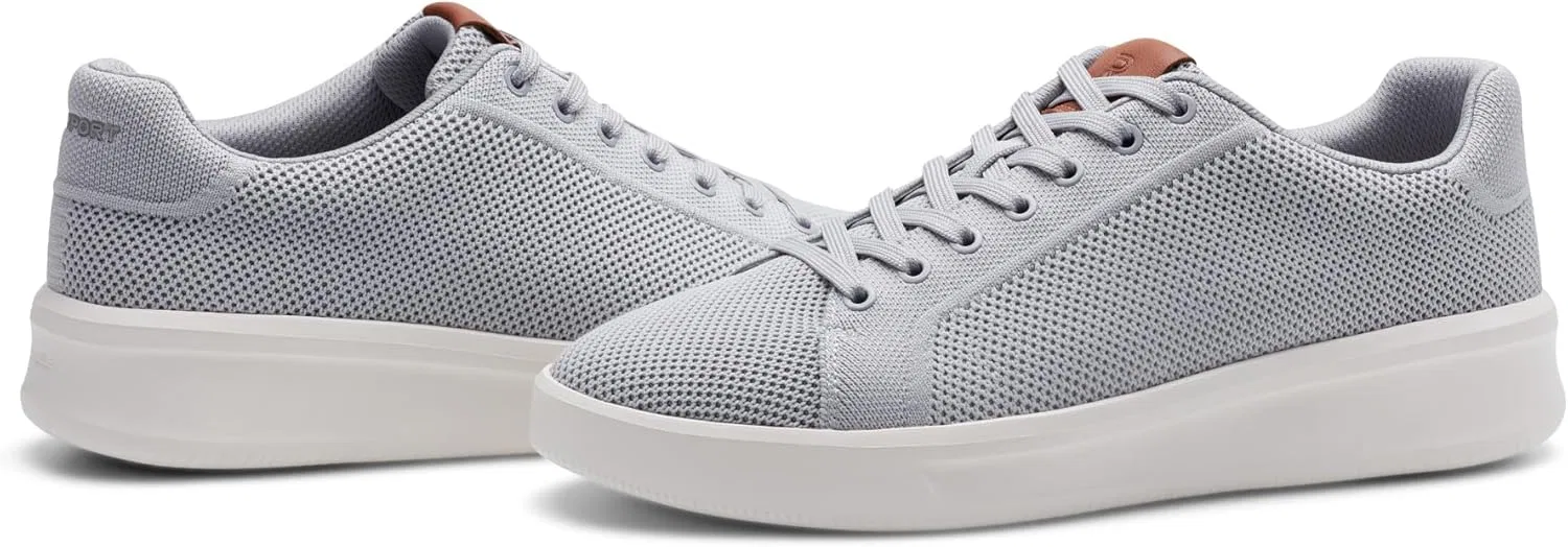 Мужские кроссовки Rockport Lite Court Trainers, Gray — фото 4