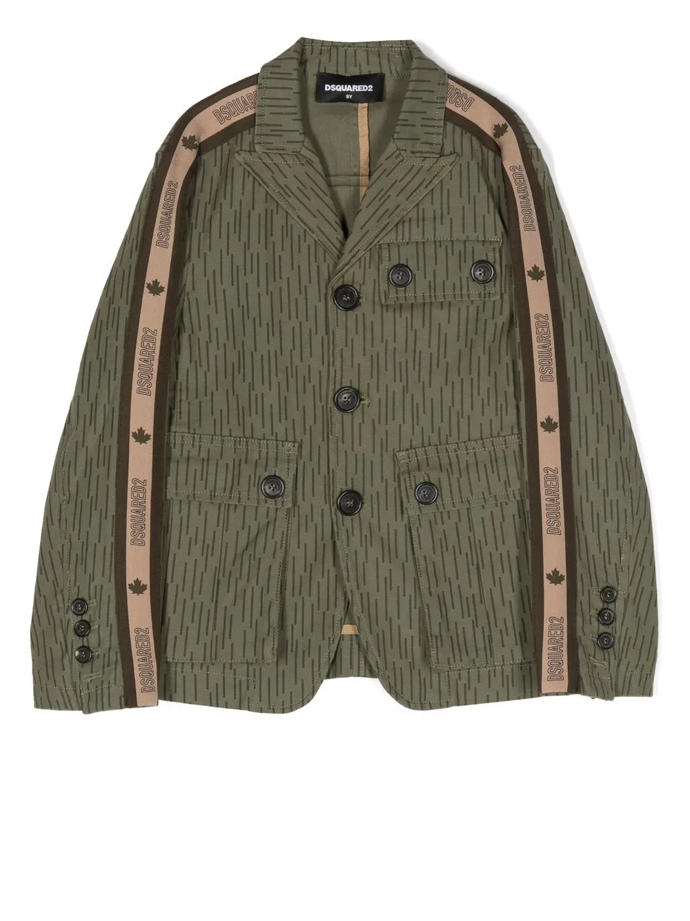 

Куртка с логотипом DSQUARED2 KIDS, зеленый