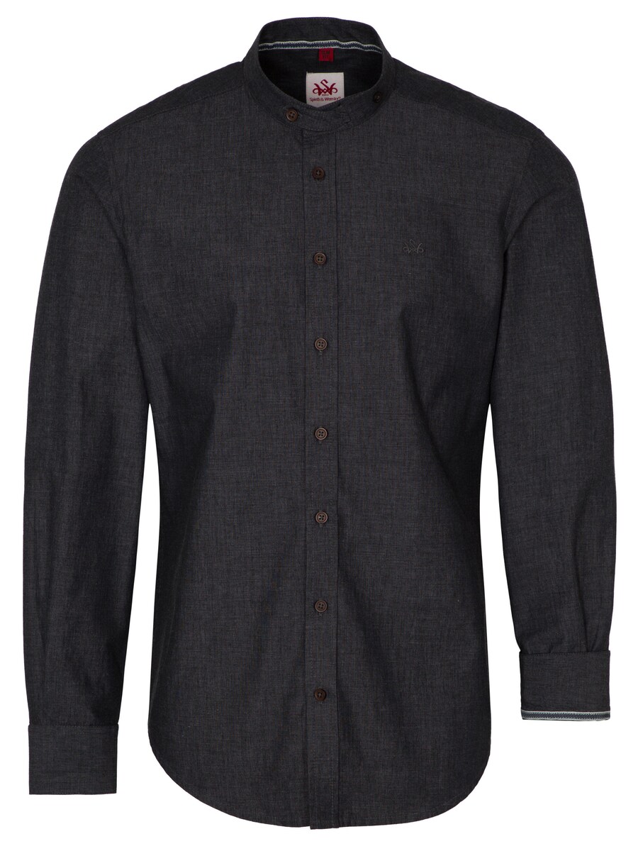 

Рубашка на пуговицах классического кроя SPIETH & WENSKY Edertal, темно-серый