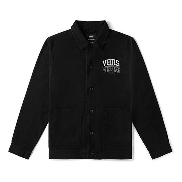 

Куртка new varsity drill chore coat jacket 'black' Vans, черный