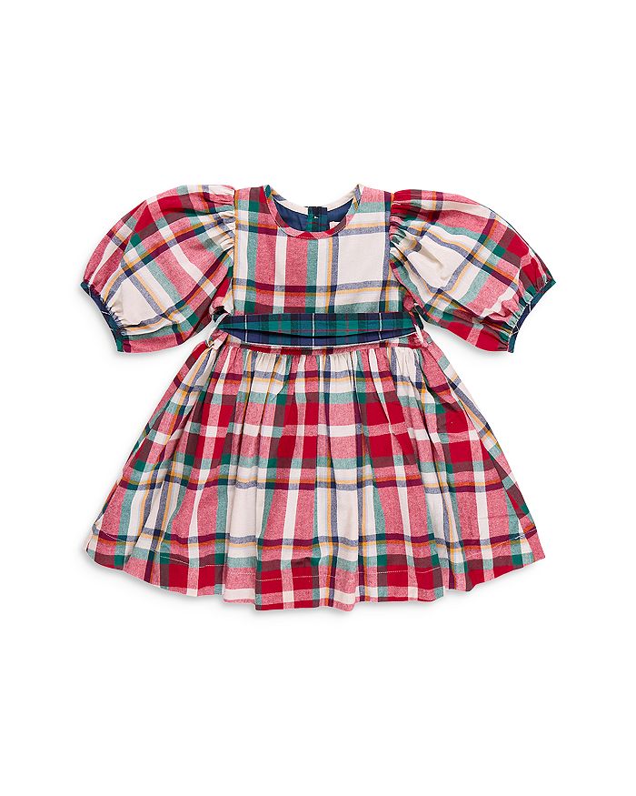 

Платье для девочек в клетку Ruby Holiday Tartan - Little Kid Pink Chicken, красный
