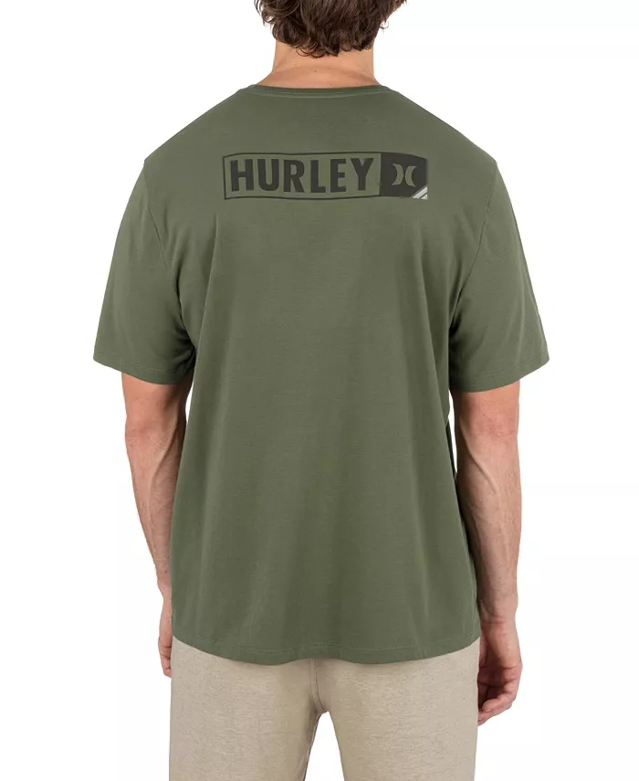 

Мужская футболка с коротким рукавом Corner Hurley, зеленый