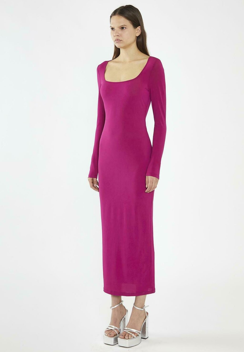 

Дневное платье SQUARE-NECK Glamorous, розовый