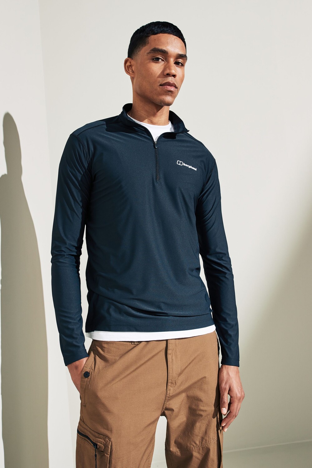 

Толстовка на молнии 24/7 Berghaus, черный