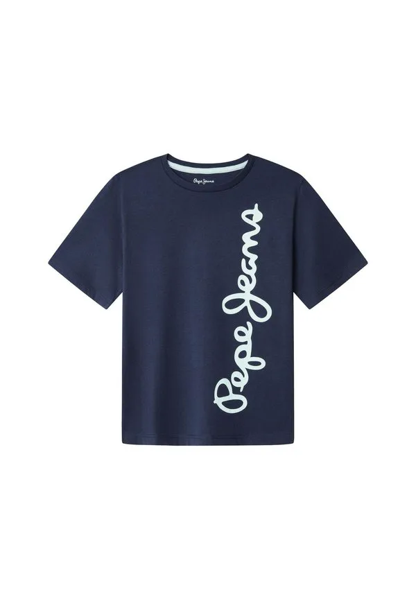 Футболка с принтом уолдо Pepe Jeans, Navy