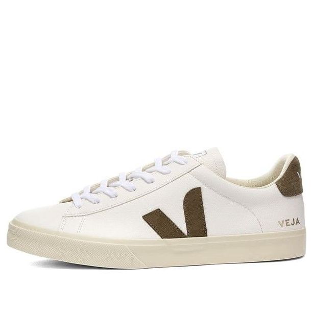 

Кроссовки VEJA Campo Chromefree Lace-Up Sneakers 'White Khaki' CP052347, белый