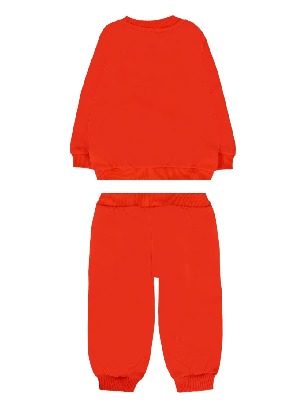 Спортивный костюм с принтом Teddy Bear Moschino Kids, красный — фото 2