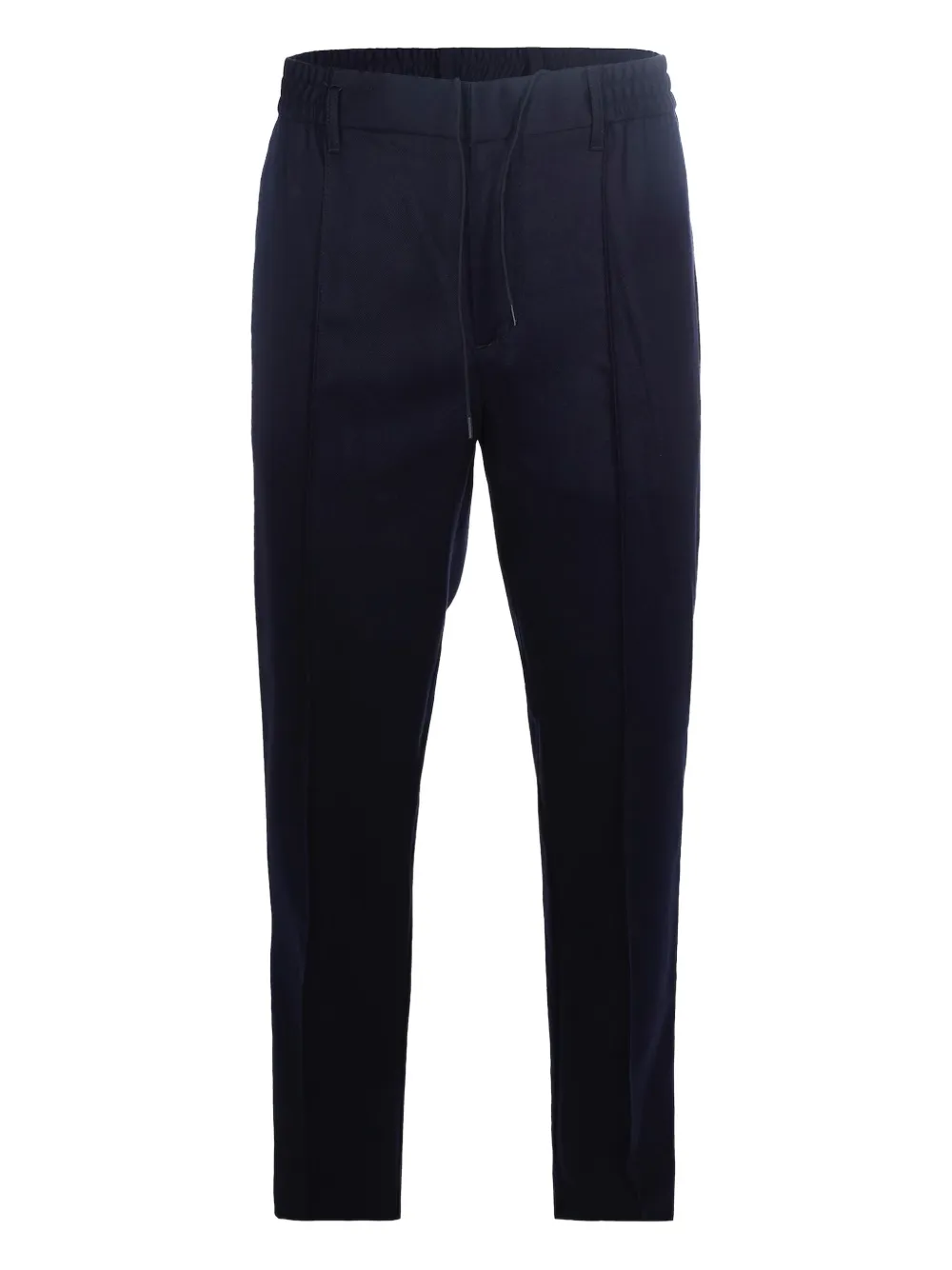 

Брюки с защипами Emporio Armani, синий