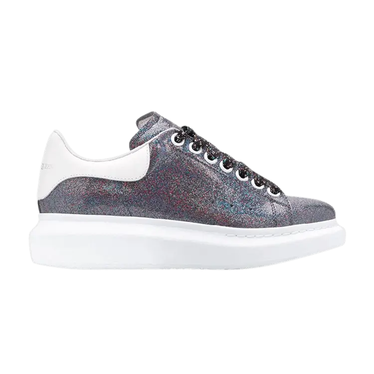 Кроссовки Alexander McQueen Wmns Oversized Sneaker 'Bright Olo Glitter', серый