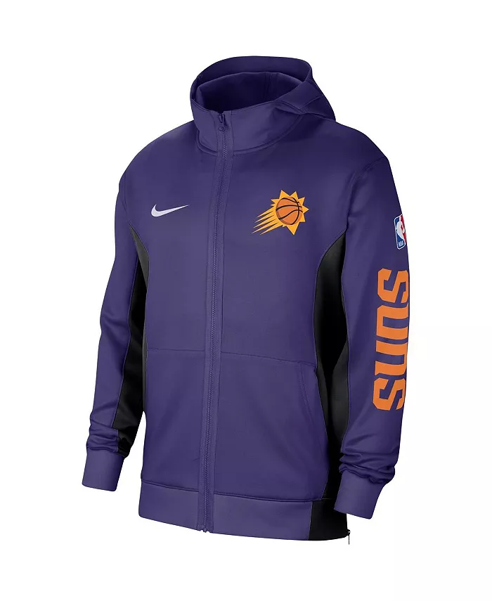 Мужская худи с молнией Phoenix Suns 2023/24 Authentic Showtime фиолетового цвета Nike — фото 2