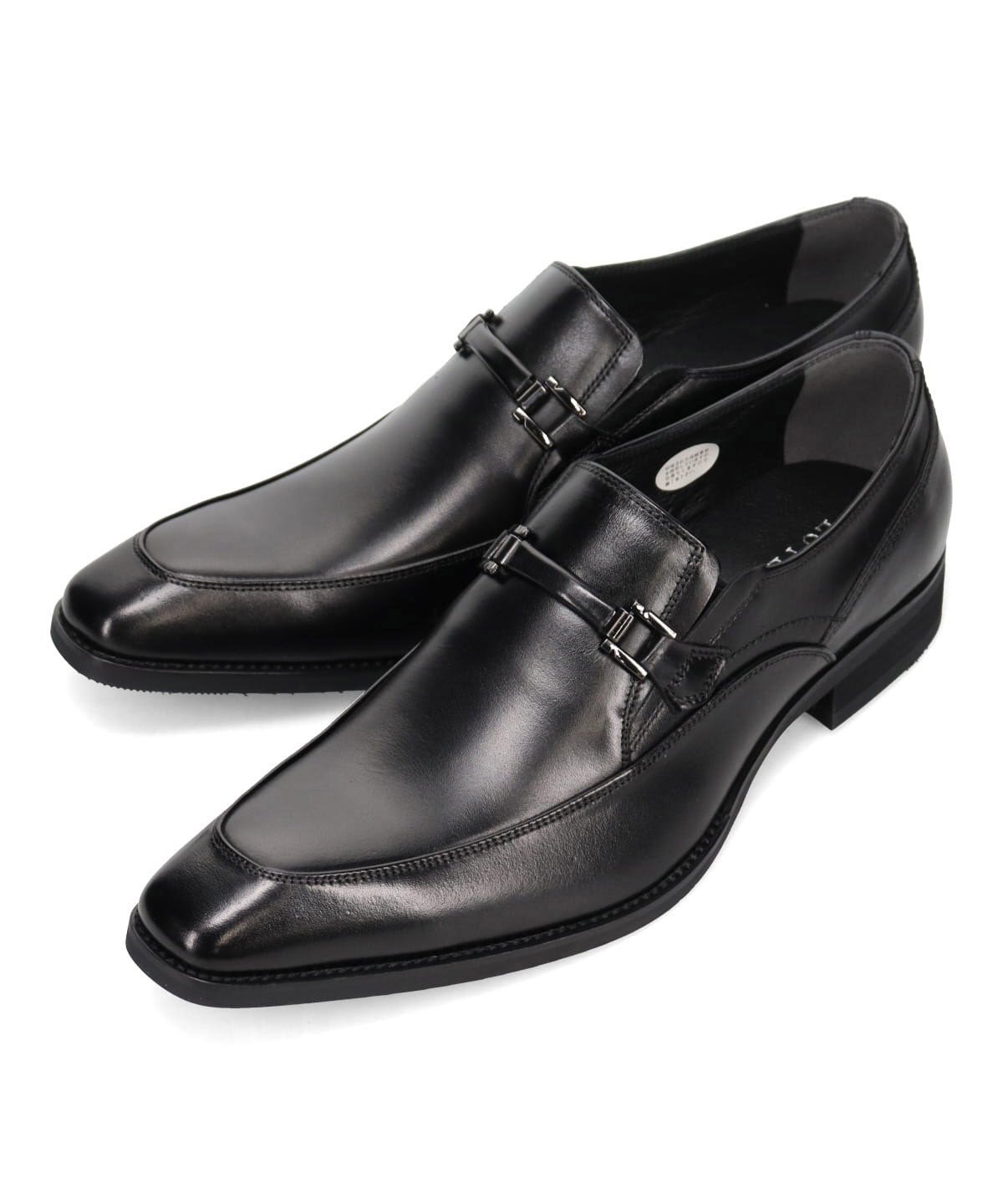 Деловые туфли с длинным носком и без шнурков Lutecia, black