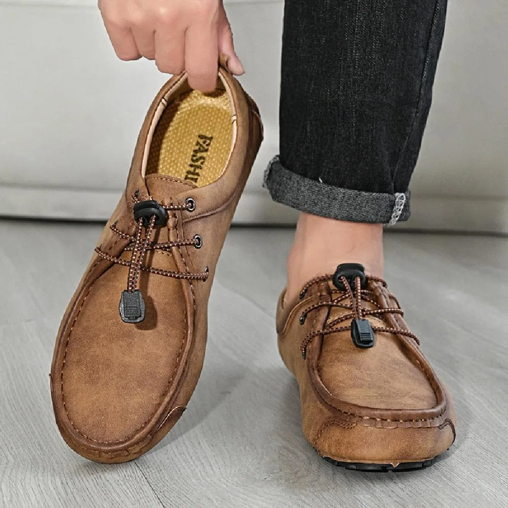 Мокасины мужские Asifn Loafers, коричневый — фото 3