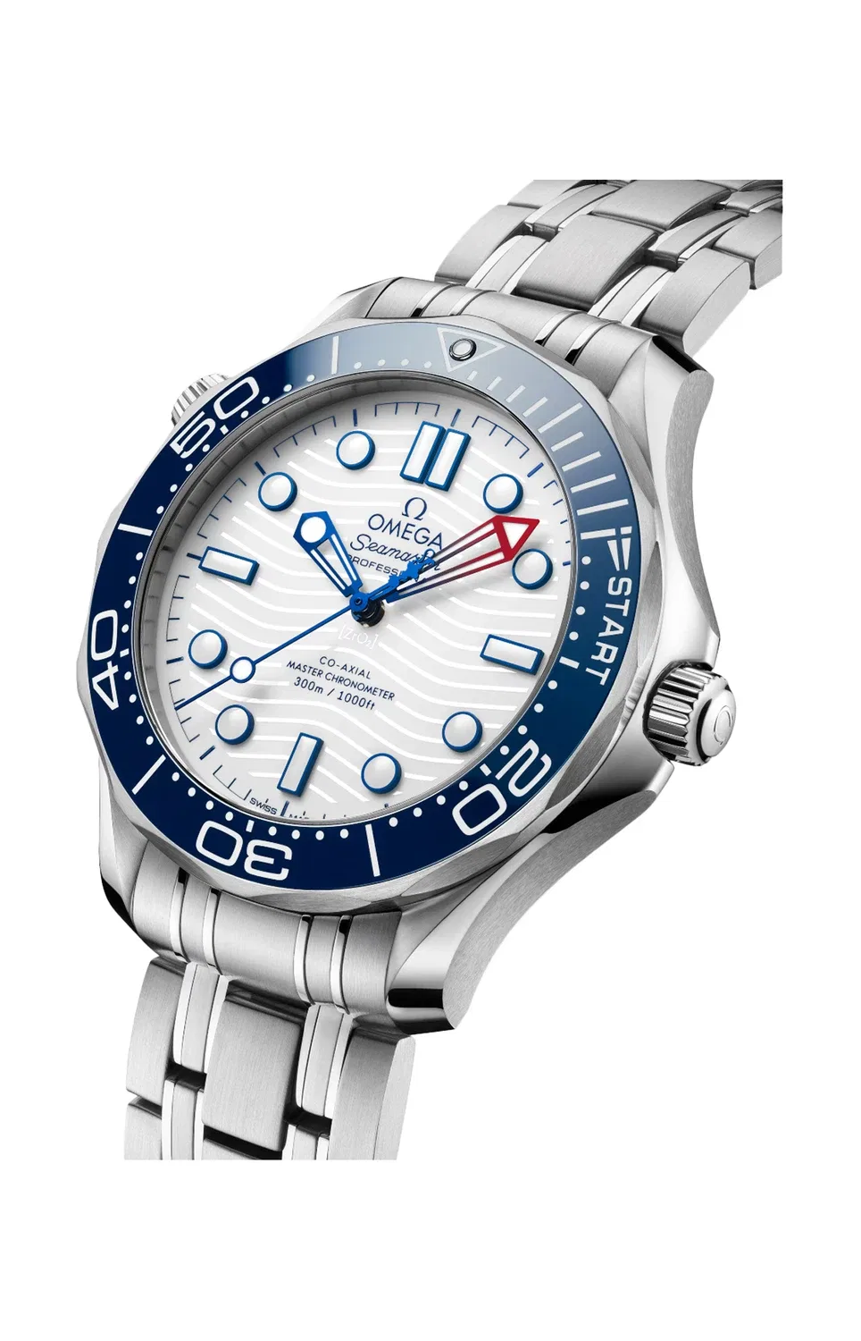 SEAMASTER DIVER 300M 42 ММ, СТАЛЬ НА СТАЛИ - 210.30.42.20.04.002 OMEGA, золотой — фото 3