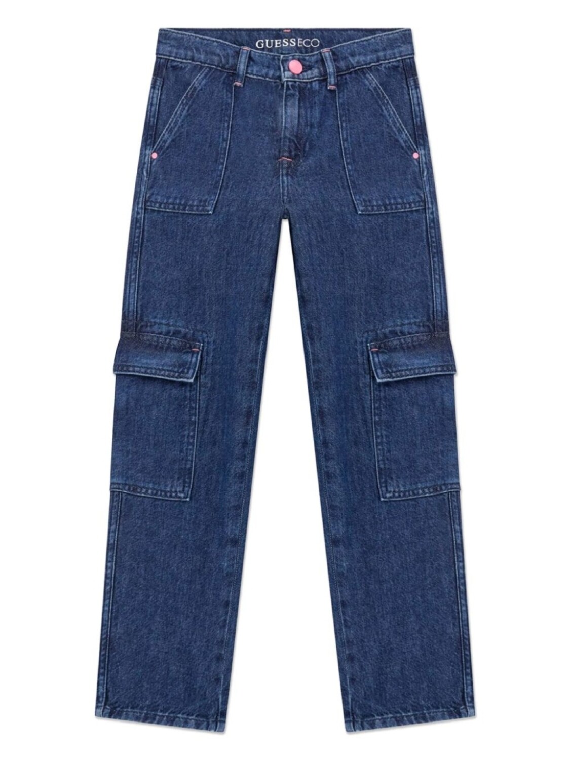 

Джинсы прямого кроя Guess kids, синий