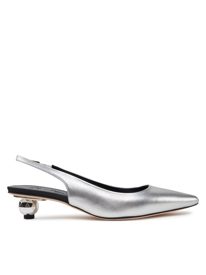 Сандалии Weekend Max Mara, серебряный