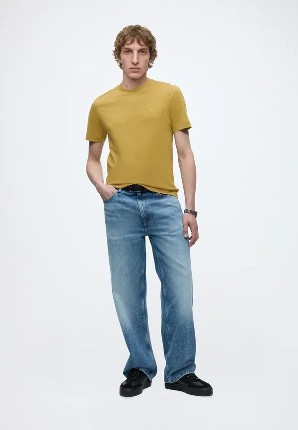 Футболка Thompson basic t-shirt Boss, золотой — фото 2