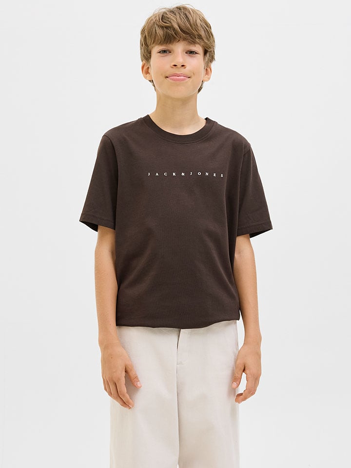 

JACK & JONES Junior Черная футболка "Звезда", Черный, JACK & JONES Junior Черная футболка "Звезда"