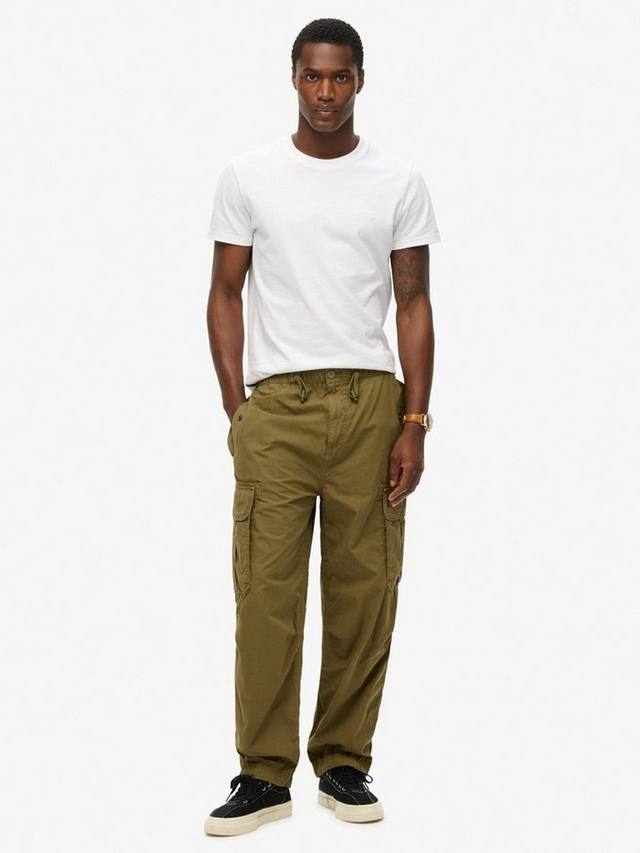 

Мешковатые брюки-парашют Superdry, цвет Burnt Olive