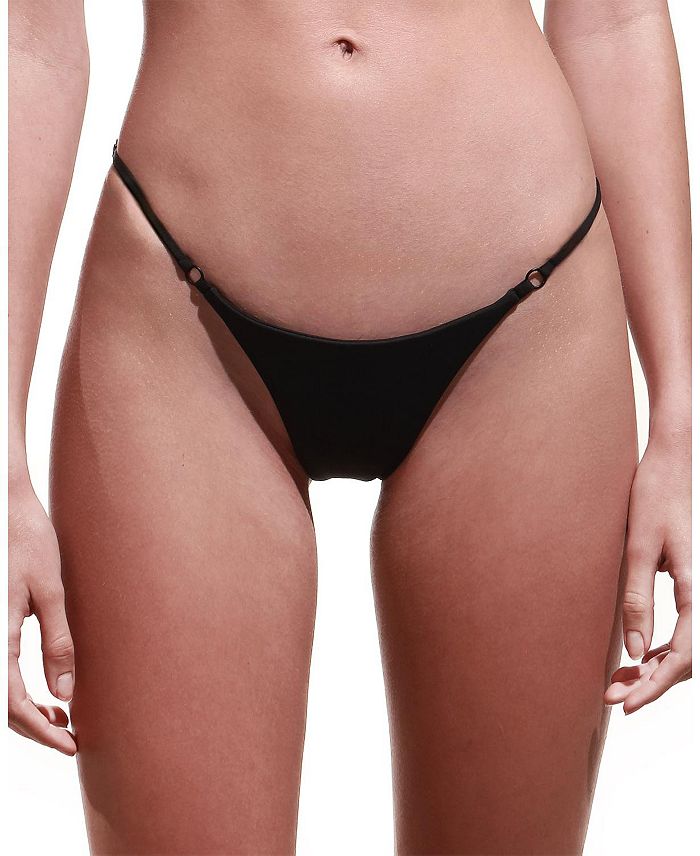 

VI Бюстгальтер и Трусики Bikini Bottom Skyler Swimwear, черный