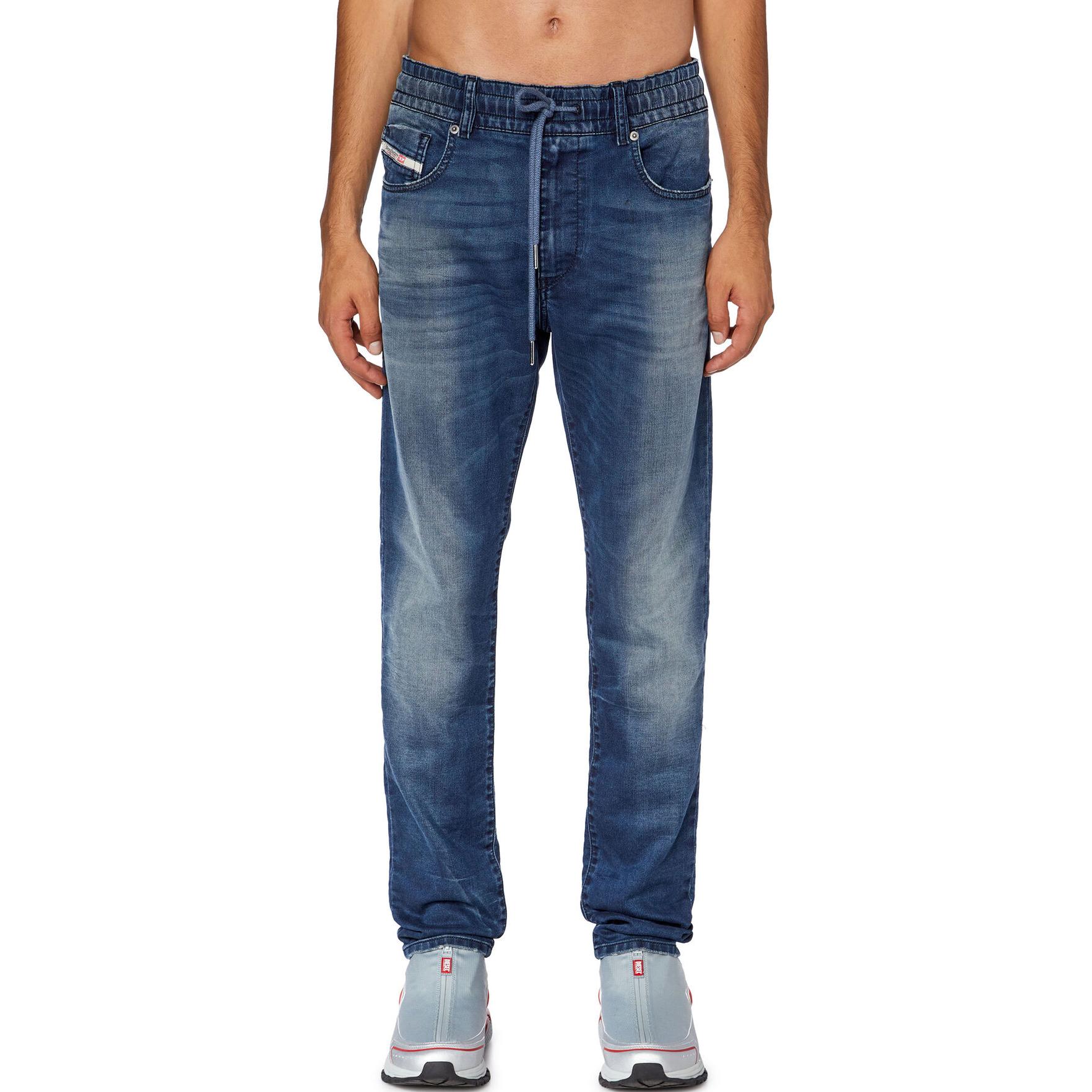 Узкие джинсы-джоггджеансы Slim 2060 D-Strukt Diesel, denim синий — фото 4