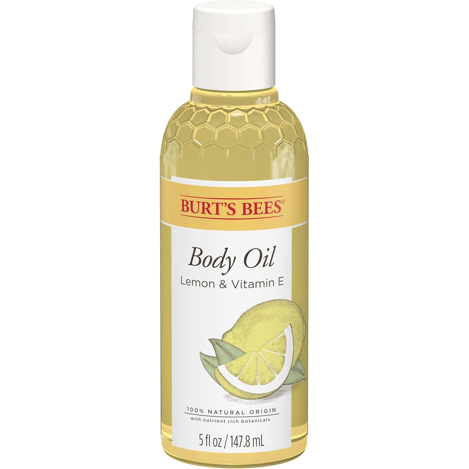 Натуральное масло для тела с лимоном и витамином E, 147 мл от Burt's Bees Burt'S Bees
