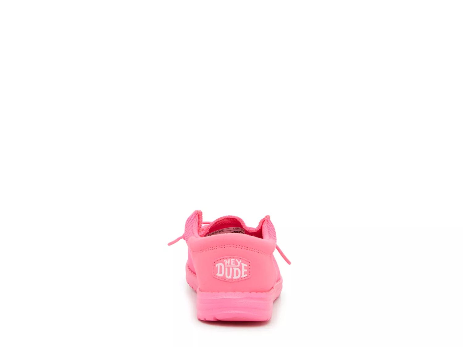 Кроссовки HEYDUDE Wally Funk Slip-On - Kids', Electric Pink — фото 4