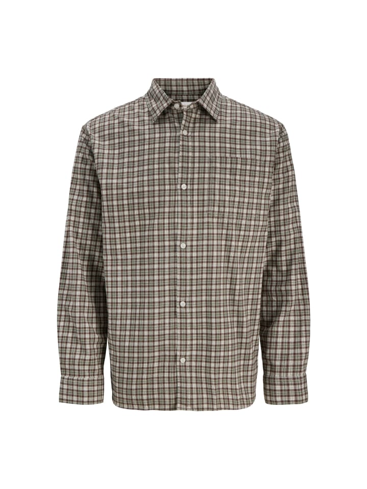 

Jack and Jones Фланелевая клетчатая рубашка JORJAMES с длинными рукавами, разноцветная