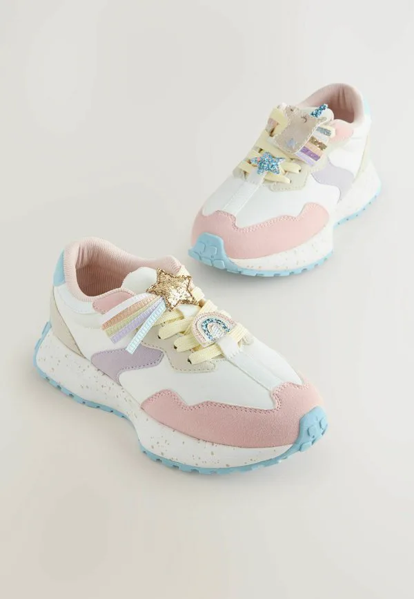 Массивные кроссовки стандартного размера Next, Pink Pastel Unicorn — фото 3