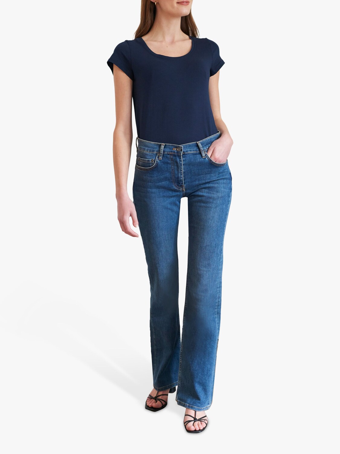 

Джинсы Great Plains Classic Bootcut, винтажная потертость