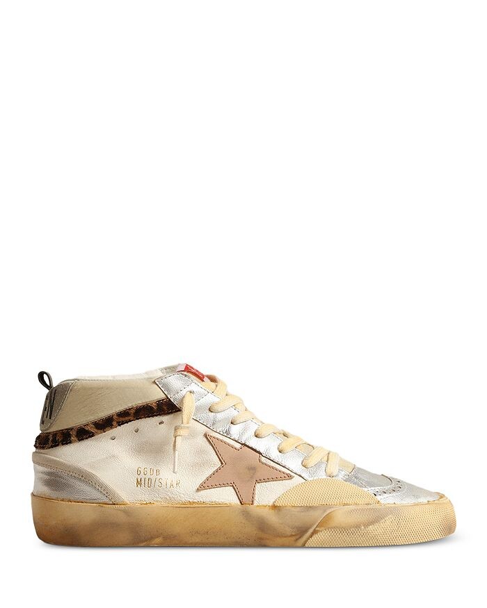 Женские кроссовки Mid Star Mid Top Golden Goose