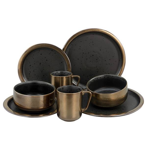 

Комбинированный сервис modern industrial (8 шт.) Creatable, черный