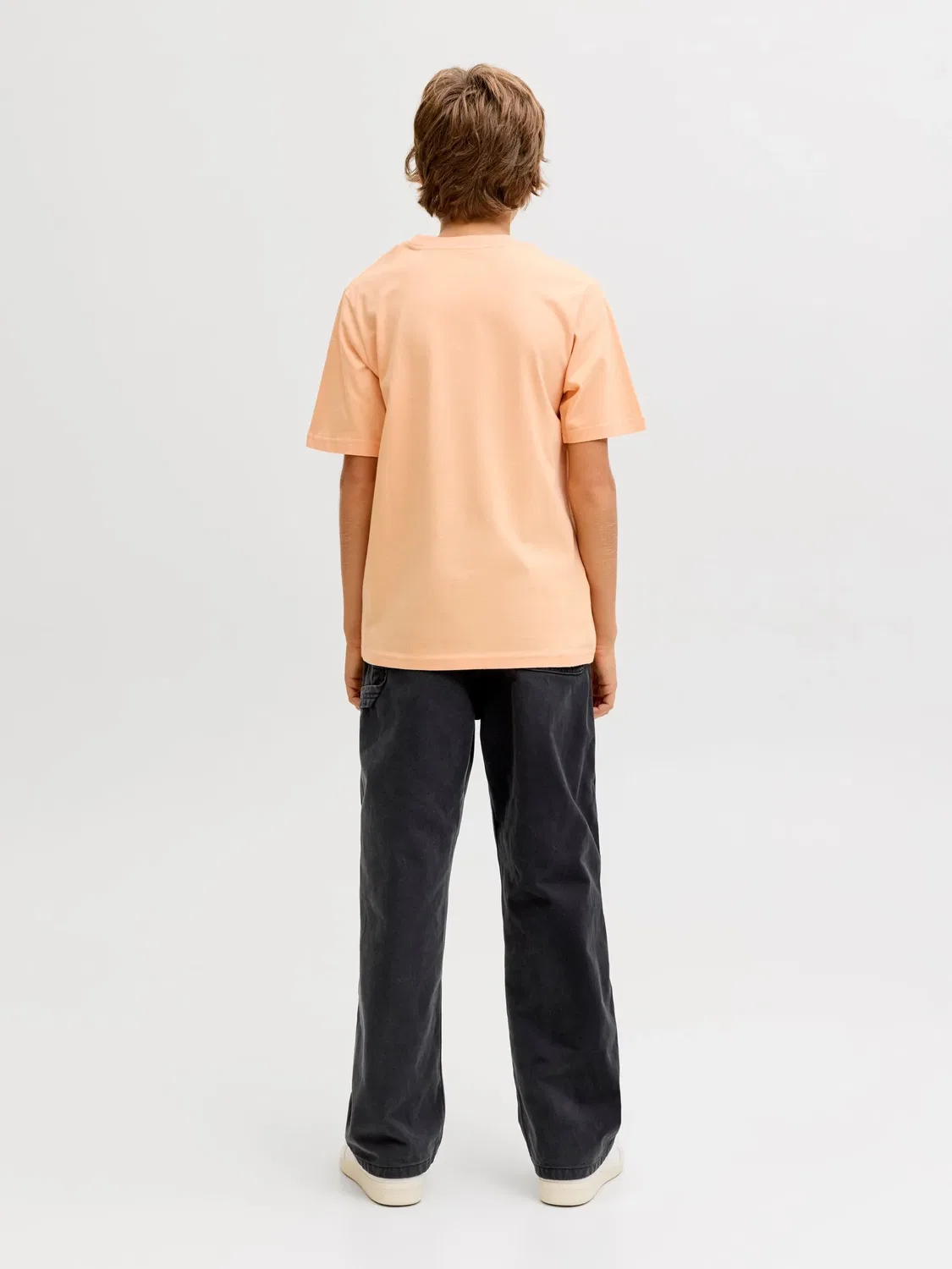 Брюки из хлопка JACK & JONES Junior, tap shoe — фото 4