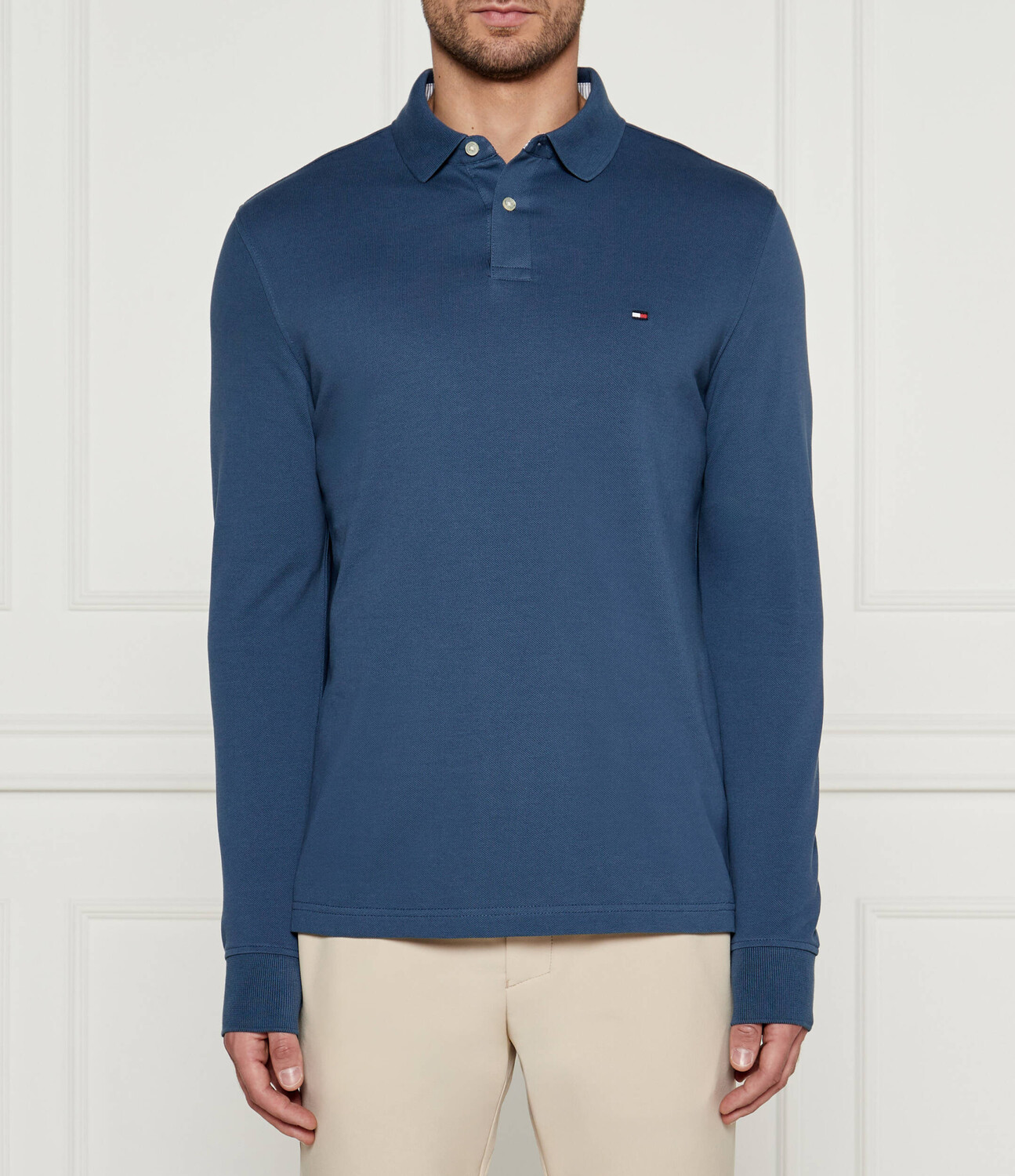 

Поло Tommy Hilfiger Regular Fit, синий