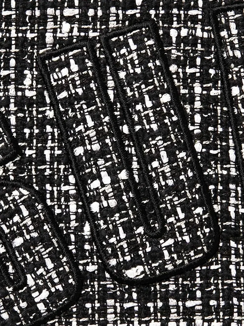 Бейсбольная рубашка Boucle Supreme, черный — фото 2