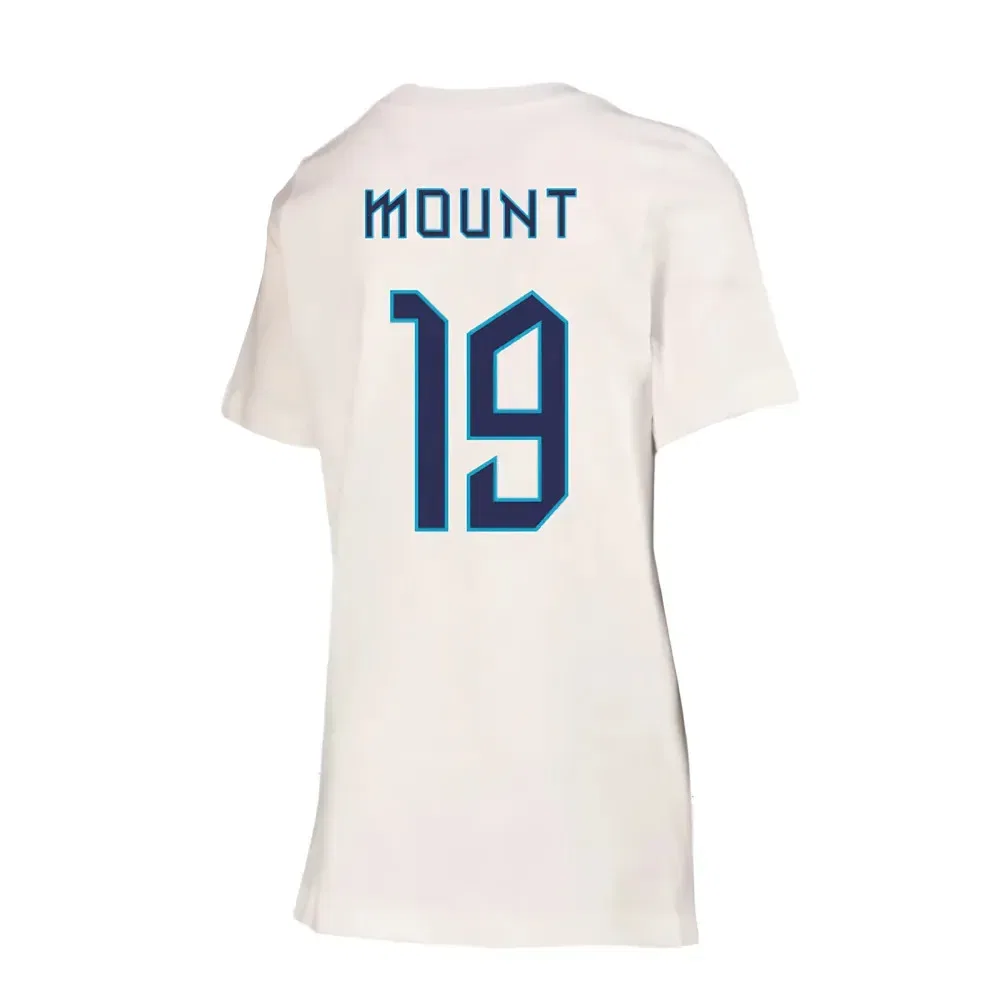Футболка Mason Mount England 2022/23, белый — фото 2