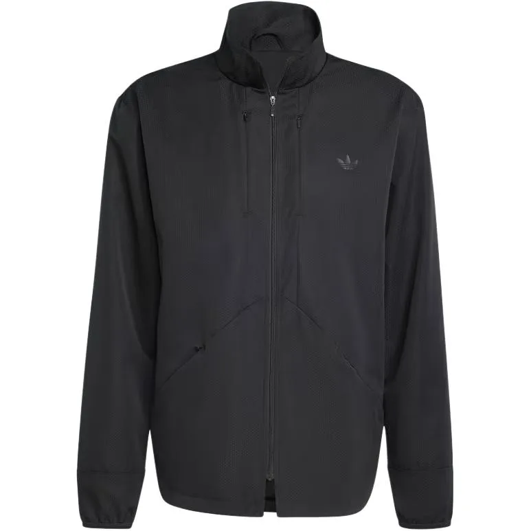 Куртка с логотипом trefoil Adidas Originals, черный
