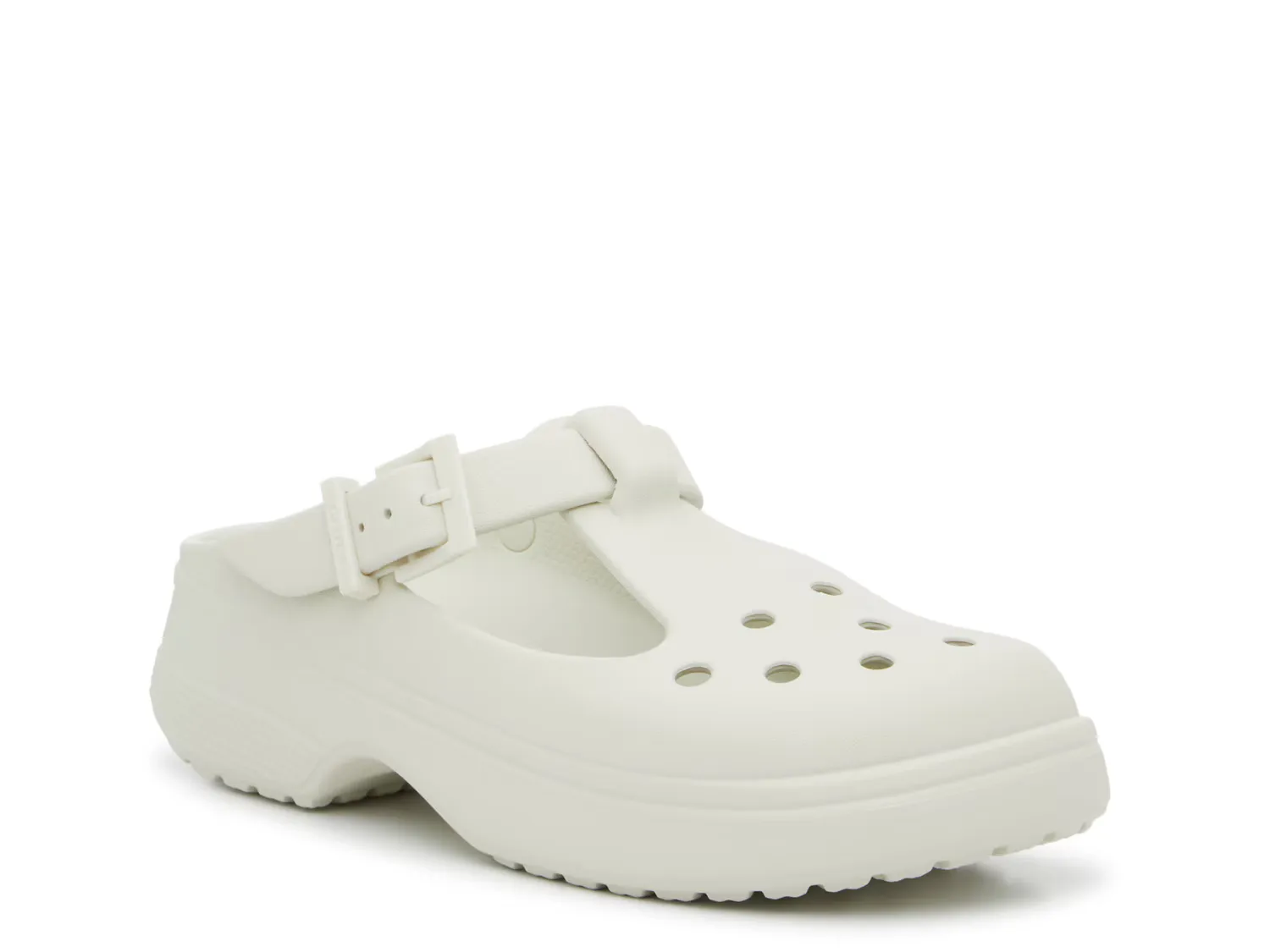 

Сабо Classic Mary Jane Clog Crocs, слоновая кость