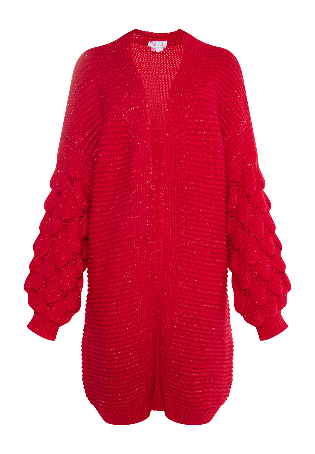 

Толстовка IZIA Long Cardigan, красный